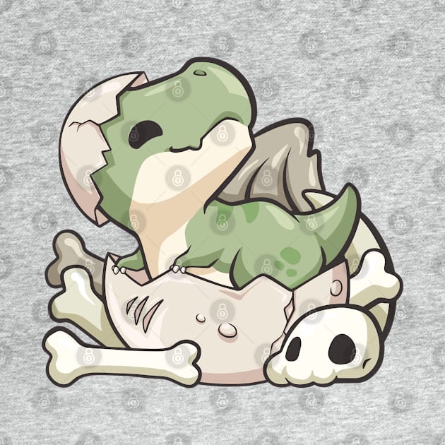 Baby T-Rex by Bobblejot